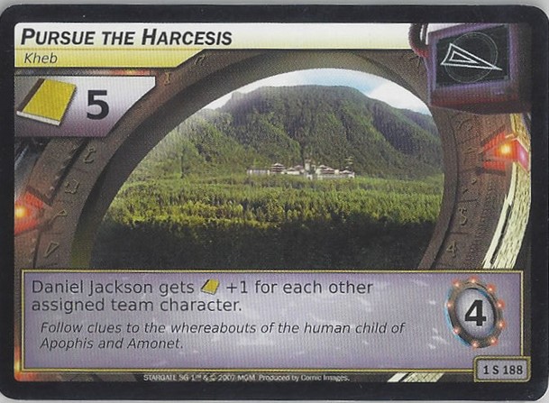 Pursue the Harcesis, Kheb